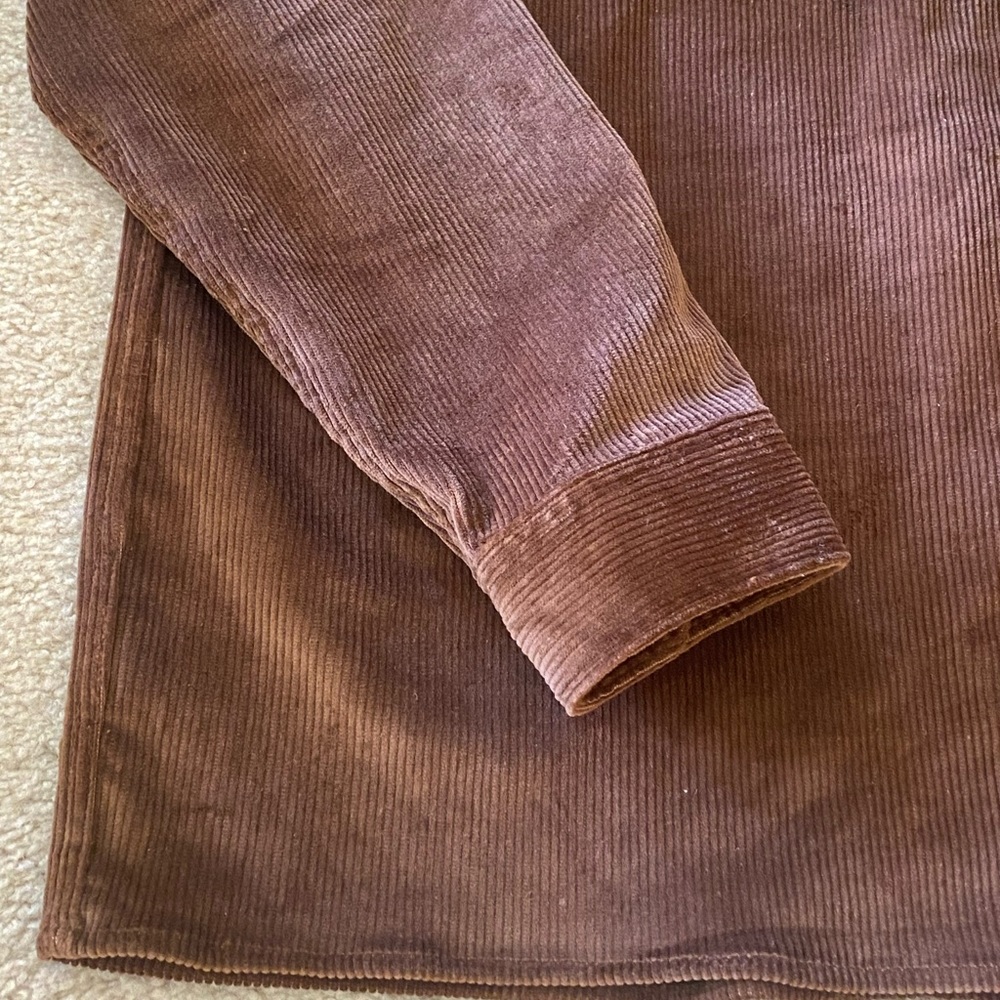 Express Brown Button Jacket - Picture 11 of 13